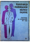 Konstrukcja i modelowanie odzieży męskiej