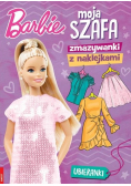Barbie. Moja szafa. Zmazywanki z naklejkami