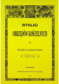 Wykład obrzędów kościelnych na święta całego roku