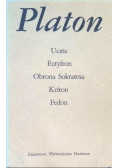 Uczta Eutyfron Obrona Sokratesa Kriton Fedon