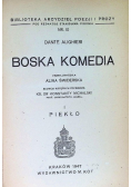 Boska komedia, Tom I do III 1947 r.