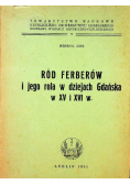 Ród Ferberów i jego rola w dziejach Gdańska w XV i XVI w.