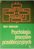 Psychologia procesów przeddecyzyjnych