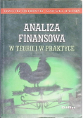 Analiza finansowa w teorii i w praktyce