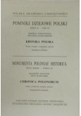 Pomniki Dziejowe Polski Seria II - Tom XI