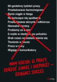 Mam kocioł w pracy Odrzuć chaos i niepokój