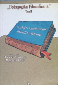 Pedagogika Filozoficzna Tom 2