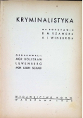 Kryminalistyka 1949 r.