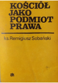 Kościół jako podmiot prawa