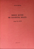 Dzieje Rzymu od założenia miasta Księgi XXI - XXVII