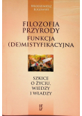 Filozofia przyrody de funkcja mistyfikacyjna