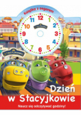 Stacyjkowo Książka z zegarem Dzień w Stacyjkowie