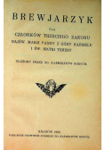 Brewjarzyk 1929 r.