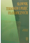 Słownik terminów i pojęć filozoficznych