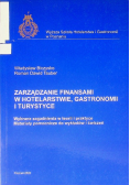 Zarządzanie finansami w Hotelarstwie Gastronomii i Turystyce