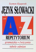 Repetytorium Od A do Z Język słowacki
