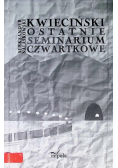 Ostatnie seminarium czwartkowe