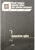 Budownictwo ogólne Tom I Część I