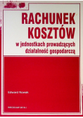 Rachunek kosztów w jednostkach gospodarczych
