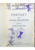 Fantazy czyli nowa Dejanira,1927r.