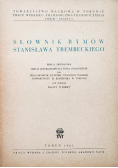 Słownik rymów Stanisława Trembeckiego