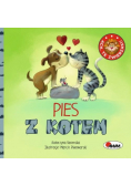Ach, te zwierzaki! Pies z kotem