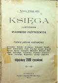 Księga Ilustrowana Wiadomości Pożytecznych 1899 r.