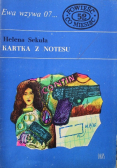 Ewa wzywa 07 Nr 52 / 73 Kartka z notesu