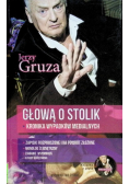 Głową o stolik