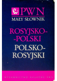 Mały słownik rosyjsko - polski polsko - rosyjski