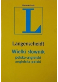 Wielki słownik polsko angielski  angielsko  polski