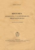 Historia społeczna i gospodarcza średniowiecza 1949 r.