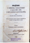 Oblężenie i obrona Saragossy 1858 r.