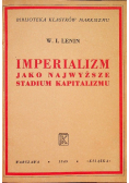 Imperializm jako najwyższe stadium kapitalizmu 1949 r.