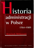 Historia administracji w Polsce 1764  - 1989
