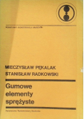 Gumowe elementy sprężyste