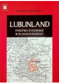 Lublinland Państwo Żydowskie w Planach III  Rzeszy