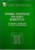 Dobro wspólne władza korupcja