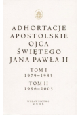 Adhortacje apostolskie Ojca Świętego Jana Pawła II Tom  I i II