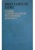 Breviarium fidei Wybór doktrynalnych wypowiedzi Kościoła
