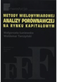 Metody wielowymiarowej analizy porównawczej na rynku kapitałowym