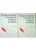 Uniwersalizm i swoistość kultury polskiej Tom 1 i 2