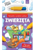 Malowanka z pisakiem wodnym. Zwierzęta