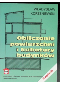Obliczanie powierzchni i kubatury budynków