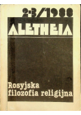 Aletheia Nr 2 i 3  / 1988 Rosyjska filozofia religijna