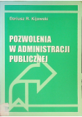 Pozwolenia w administracji publicznej