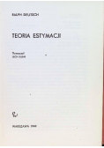 Teoria Estymacji