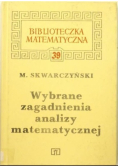 Wybrane zagadnienia analizy matematycznej