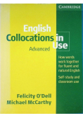 English Collocations in Use Advanced