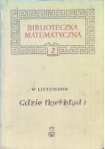 Gdzie tkwi błąd